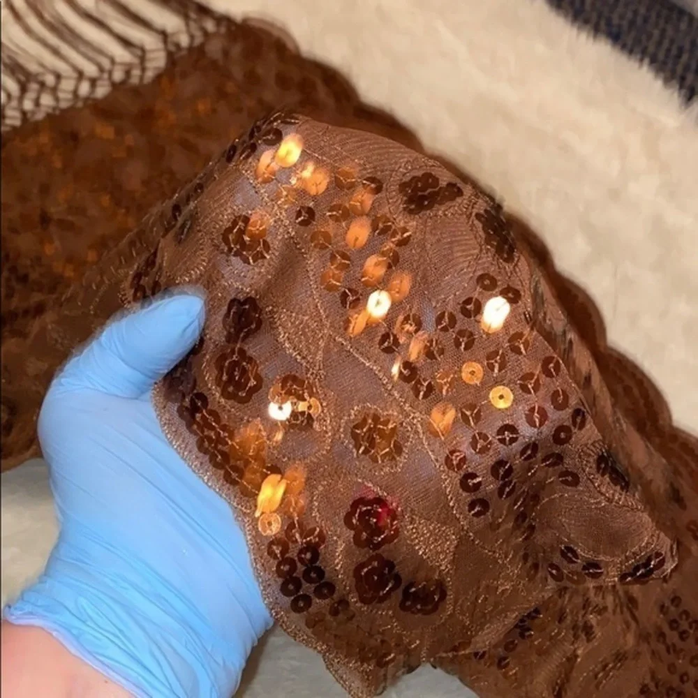 Sequin scarf